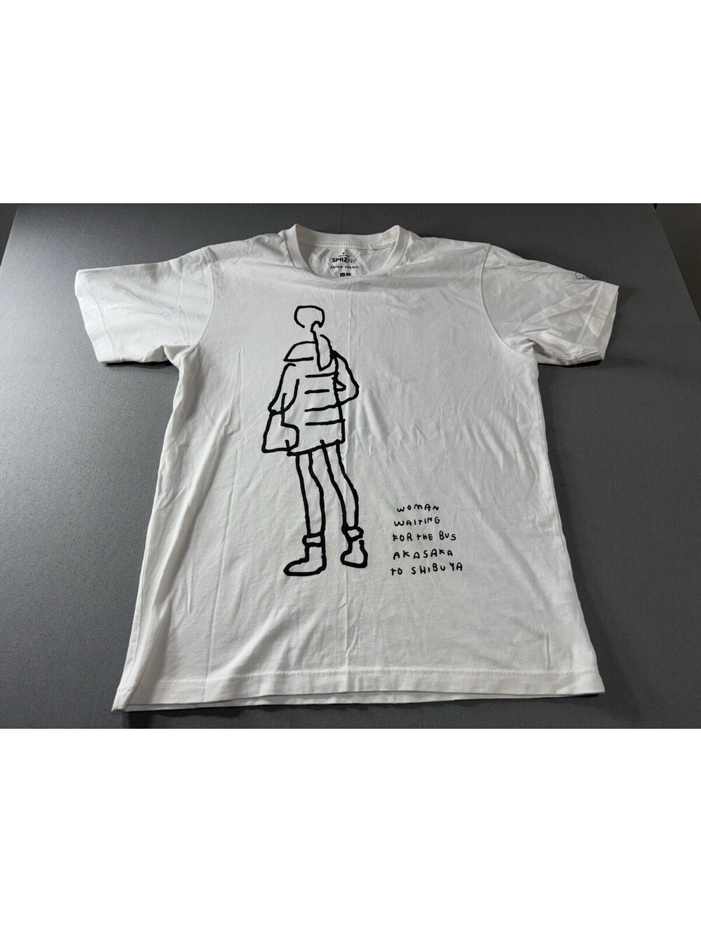 Uniqlo Men’s Short Sleeve T-Shirt SPRZ NY Jason Polan Tokyo Limited Version Med